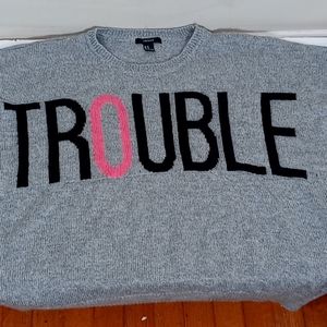 Forever 21 TROUBLE Sweater